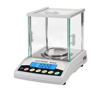 CAFIEDR Scientific Gram Scale Lab Digital Precision Analytical Balance High Electronic Jewelry Kitchen Laboratory Commerical Counting Scales Gold Weighing (100g/0.001g)