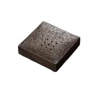 CAFIEDR Simple Tea Tray Tea Set Tray Ceramic Water Storage Tray Square Pot Mat Household Simple Tea Tray With Water Storage Kung Fu Tea Set Tray Box For Home Teahouse.B