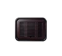 CAFIEDR Simple Tea Tray Tea Set Tray Solid Wood Simple Water Storage Tea Tray Chinese Style Kung Fu Tea Set Household Water Storage Tray Drain Tray Rectangular Teapot Tray Tray Box Fo.A