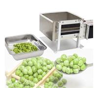 CAFIEDR Stainless Steel Pea Bean Sheller Machine, Automatic Electric Peeler for Peas Beans Soy