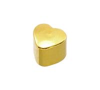 Caflon Blu 24 Carat Gold Plated Heart Shape Mini Studs