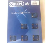 Caflon Blu White Stainless April Mini Birthstone Studs, 0.07 kg