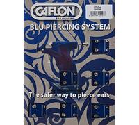 Caflon Blu White Stainless Assorted Shapes Studs, Pack of1