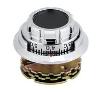 Cafopgrill Metal Chromed Plating Coded Dial Lock Home Security Jewelry Safe Box Cabinet Combination Lock 3 Disc Lock Cash Chest Safe Box Digit Mechanical Dial Lock Anti-theft