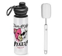 Cafultgo Replacement Lid 20oz Sublimation Tumbler - Fits Original 20oz Cups, Includes 1 Cup Cleaning Brush- Excluding Water Cup,(Sports Without Straws)