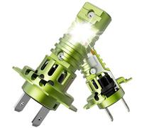 Cagdrivo H7 LED Headlight Bulbs 400% Brighter Than Halogen 6500K White Lights Canbus Error Free with Fan 1:1 Size for Low/High Beam Fog Light 2 Headlamp Bulbs Plug and Play IP68 Waterproof