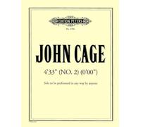 Cage: 4'33'' (No. 2) (0'00'') (Any Instruments) (EP6796)
