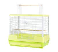 Cage Bird, Bird Cages for Parakeets, with Open Skylight, Chassis Heightened, for Conures, Lovebirds, Cockatiels, Finches(Green)