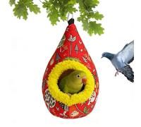 Cage Bird House - Chew Guard Sleeping Pod, Avian Rest Aid with Protective Build, Warmth Support with Secure Interior, Nest Form, Calm Breeding Environment for Cockatiel and Canary Care