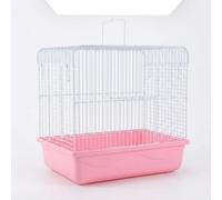 Cage, Cage Only, Pink, style to 2 | Portable outdoor bird shelter with a slide out tray. Cage only - perches, feeders and accessories are not included.