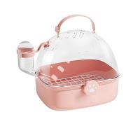 Cage De Transport Oiseaux - Cage Voyage Portable Petit Rongeur, Bouteille D'Eau Included | Accessoire Spacieux Transport Hérisson Perruches Calopsittes Moineaux Inséparables, Maison Extérieur, Facile