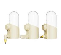 Cage Feeder - Automatic Water Dispenser for Cage - Multipurpose Parrot Drinker Portable Parakeet Feeding Accessory that ensures that the bird