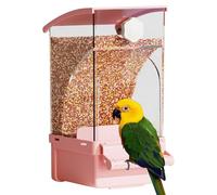 Cage Feeder | Transparent Tank for | Accessories Bird Cage Candy Dispenser for Parrots Conures Canary Cockatoo