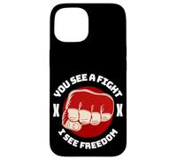 Cage Fighter MMA Mix Martial Arts Jiu Jitsu Case for iPhone 15