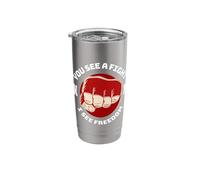 Cage Fighter MMA Mix Martial Arts Jiu Jitsu Stainless Steel Insulated Tumbler