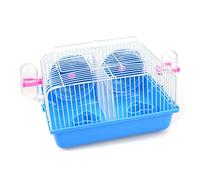Cage for Mice Pet Cages and Habitats Hamster Leash Ants for Small Animal Pet Portable Carrier Two Mice Fighting Multi-storey Wheel Travel Rural Hamster Supplies