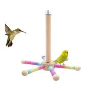 Cage Hangers | Interactive Exercise Wheel with 360 Degree Rotation for Sparrows | Interaction Rotating Bird Perch Toy - for Parakeets Parrots Cockatiels Lovebird and Conu