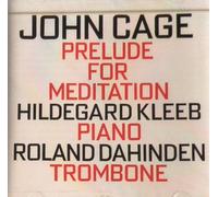 Cage, J. - Prelude Meditation for Piano