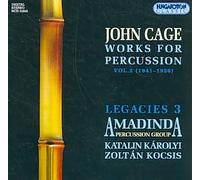 Cage, J. - Works Percussion-Volume. 2-1941-50