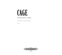 Cage: Living Room Music for Vocalising Perc. Quartet: Part(s) (EP6786) (Edition Peters)