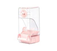 Cage Mounted Bird Food Feeder Automatic Feeding and Sifting with Stand for Small Avian Pet Food Holder Bird Feeding Tray
