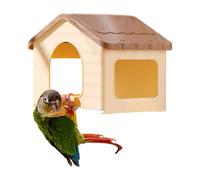 Cage Nesting Box | Small Retractable Bird Cabinet with Opening 3 Sides and Cushion, Cabin | for Wintering Reproduction Sleep Game Perch Rest Support