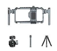 Cage Precise Machined Metal Body 1/4 Screw Hole 5Cold Shoe Expandable For Various Devices Mounting Systems Adjustable Phone Camera Rig