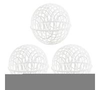 Cage Roulante En Forme De Boule 3 Pièces - Poulailler Mobile Extérieur | Cage Volaille Mobile Portable Lapin Oiseaux Canard Poussin - PVC Durable & Sécurité Animaux Fermes Extérieur Jardin