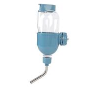 Cage style pet water bottle, which will not drip liquid when not in use, suitable for small pets in cages (blue)