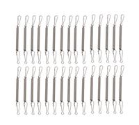 Cage WateringBottle Stand Spring Fastening Clip Set Of 10/20/30pcs Water Bottle Clip On Stand For GuineaPigs Replacement Spring Fastener For Pet Water Feeders