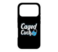 Caged Cuck Kinky Submissive Cuckold Boy Fetish Chastity Case for iPhone 17 Pro