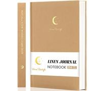 CAGIE Journal for Women Lined Journal Notebook, Journals for Writing with 256 Pages, Hardcover Notebook Journals for Women, 8.3" x 5.7", Brown