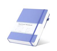 CAGIE Journal Notebook Lined B5 for Women, 320 Pages 100gsm Thick Paper, Hardback Notebook for Writing, Work, Diary & Notes Work, Note Taking, Travel, School, Purple, 5.7x8.3 Inch