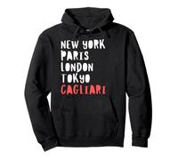 Cagliari City Lover Italy Traveler Holidays Souvenir Fun Tee Pullover Hoodie