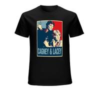 Cagney and Lacey Vintage Tv Hope Mens Unisex T-Shirt Graphic Print Top Black Tee L