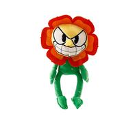 (Cagney Carnation) Cuphead Game Plush Doll Toy Cuphead & Mugman Ms. Chalice Halohead Boss King Dice