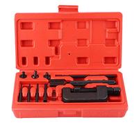 CAGUYLONA 13pcs Motorcycle Chain Breaker Kit, Wireless Chain Riveting Tool Set with 2mm 3mm 4mm Pins for 420-630 Drive Chains, Hardened Steel Chain Splitter and Cutter for Japanese Europea