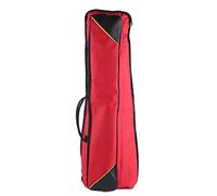 CAGUYLONA Tenor Trombone Gig Bag, Oxford Cloth Trombone Case with Padded Soft Design, and Durable Carrying Case for Slim Lightweight Trombones, Includes Shoulder Strap and Side Ha (Red)