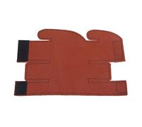 CAGUYLONA Trumpet Anti Scratch Protective Cover, Trumpet Protector with Hook and Loop Closure, PU Leather Trumpet Cover for Most, Warm Hand Comfort and Lacquer Protection, Brown Trump