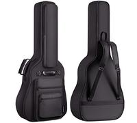 CAHAYA 40 41 42 Inch Multi-Pockets Acoustic Guitar Bag 6 Pockets 10mm Thick Padding Water Resistent Guitar Case Gig Bag CY0181