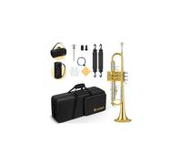 CAHAYA Bb Trumpet Set for Student and Beginner Brass Material