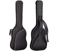 CAHAYA Electric Bass Case Guitar Bag Gig Bag Backpack Padded Soft Case 8mm Padding, Black, CY0202-2