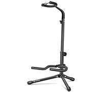 CAHAYA Guitar Stand Floor Adjustable - Folding Universal Guitar Holder Instrument Tripod Stand Fit for Acoustic Electric Classical Guitars Bass Banjo Mandolin