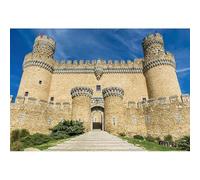 Caheansi 10x8 ft Medieval Castle Backdrop European Ancient Old Fortress Stone Tower Gothic Architecture Historical Heritage Photography Background Banner Decorations Portrait Photo Booth Props
