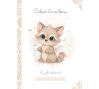 Cahier d'aventures: Grand cahier de pages blanches vierges (Collection "Les animaux fantastiques")