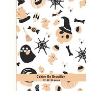 Cahier de Brouillon 17x22 96 Pages: Grands Carreaux Papier Seyès avec Tables de Multiplication