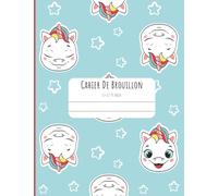 Cahier de Brouillon 17x22 96 Pages: Grands Carreaux Papier Seyès avec Tables de Multiplication