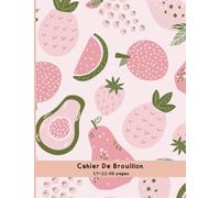 Cahier de Brouillon 17x22 96 Pages: Grands Carreaux Papier Seyès avec Tables de Multiplication