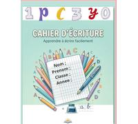 cahier de ahier ecriture