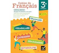 Cahier de Français 3e - Ed. 2024 - Cahier élève